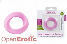 Endless Cockring Pink - Big Size 