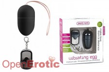 Vibrating Egg Black - Medium Size 