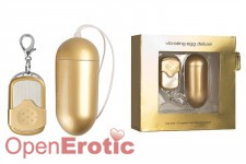 Vibrating Egg Deluxe Gold - Big Size 