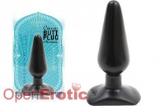 Butt Plug Black Medium 