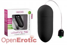 10-Speed Vibrating Egg Black 