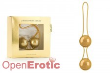 Pleasure Ball Deluxe Gold Double 