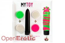 Vibrator green-pink 