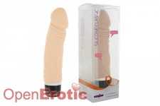 Silicone Classic Original Vibrator - Nude 