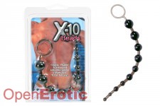 X-10 Beads - schwarz 