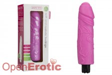 Realistic Skin Vibrator - Big Size Pink 