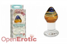 Reflections Glass Plug Sexy Spades - Small 