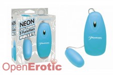 Neon Luv Touch 5 Function Bullet - Blue 