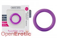 Twiddle Ring - Medium - Purple 