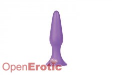 Silky Buttplug Small Size - Purple 