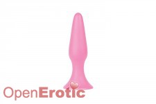 Silky Buttplug Small Size - Pink 
