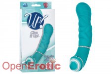 Give It Up! - 10 Function Silicone Massager - Teal 