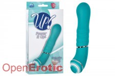 Power It Up! -10-Function Silicone Massager - Teal 