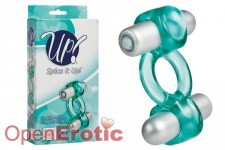 Spice It Up! - Double Action Couples Ring 2 - Teal 