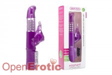 Elephant - 8-Speed Vibrator - Purple 