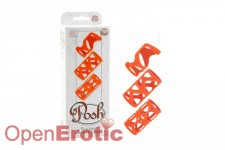 Silicone Lovers Cage - Orange 