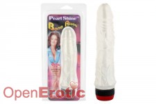 Pearl Shine 7 Zoll Vibrator - White 