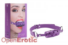 Cylinder Gag - Purple 