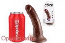 6 Inch Cock - Brown 