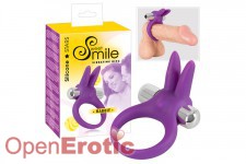 Smile Vibrating Cock Ring Rabbit 