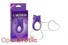 Venus Silicone Love Ring - Purple 