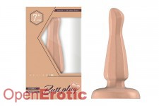 Buttplug - Rubber - 7 Inch - Model 3 - Flesh 