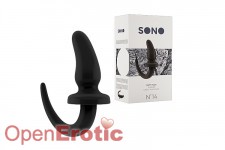 No. 14 Butt Plug - 4 Inch - Black 