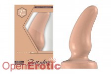 Buttplug - Rubber - 7 Inch - Model 7 - Flesh 