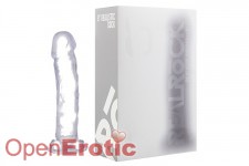 Realistic Cock - 8 Inch - Transparent 