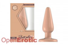 Buttplug - Rubber - 6 Inch - Model 1 - Flesh 