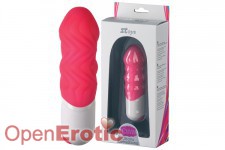 Olivia Silicone-Vibrator hell-rot 