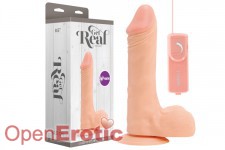 Get Real Vibrating - 8,5 Inch - Flesh 