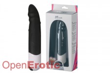 Thora Silicone-Vibrator schwarz 