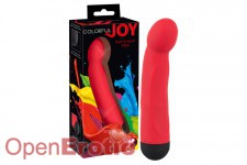 Colorful Joy Red G-Spot Vibe 