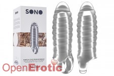 No. 36 - Stretchy Thick Penis Extension - Translucent 