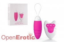 7 Speed Silicone Love Egg - Pink 