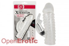 Vibrating Xtension with Clit-Rabbit 