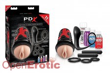PDX Elite Ass-gasm Vibrating Kit 