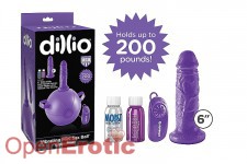 Dillio Purple - Vibrating Mini Sex Ball 