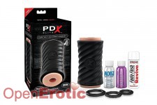 PDX Elite Sure Grip Silicone Stroker 