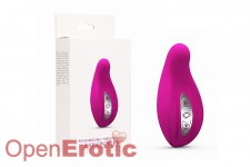 Rechargeable 7 Speed Silicone Lay-On Vibe - Pink 