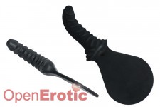 Bück Dich Paddle Dildo - black 