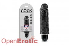 5 Inch Vibrating Stiffy - Black 