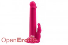 Rabbit Silicone Dildo - pink 