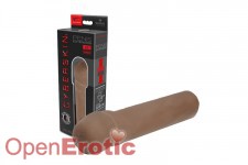 2 Inch Xtra thick Transformer Penis Extension - Dark 