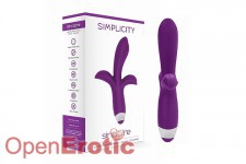 Sinclaire - G-Spot and Clitoral Vibrator - Purple 