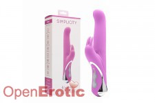 Fadey - Rechargeable Rabbit Vibrator - Pink 