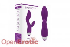 Verne - G-Spot and Clitoral Vibrator - Purple 