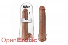 15 Inch Cock - with Balls - Tan 