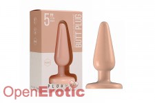 Butt Plug - Basic - 5 Inch - Flesh 